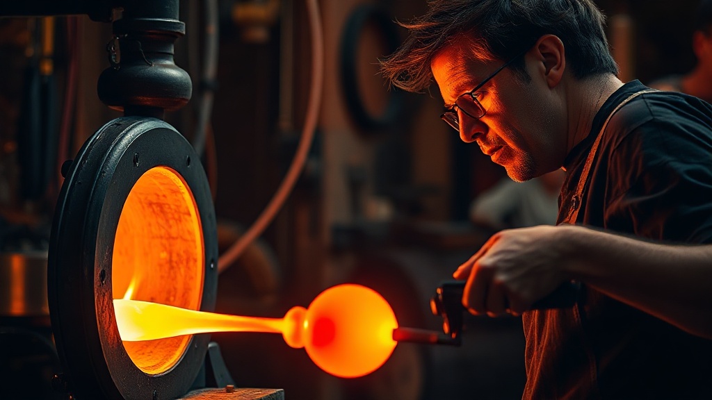 Glassblowing studio